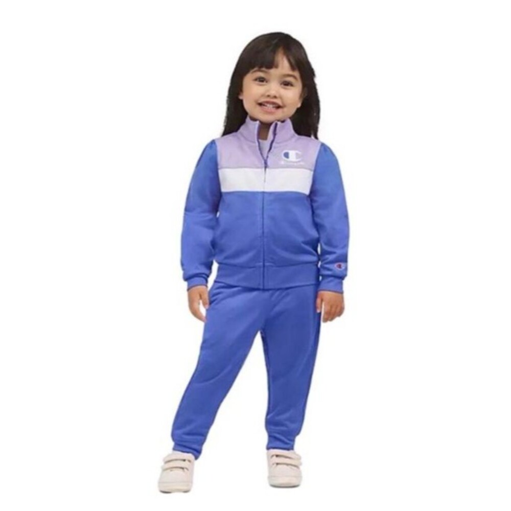 NWT Champion Girls 4t Lavender 2 Piece Track Set Pants & Jacket Full Zip New